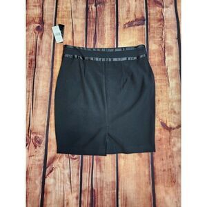 Byline Black Skirt Size 5 - New